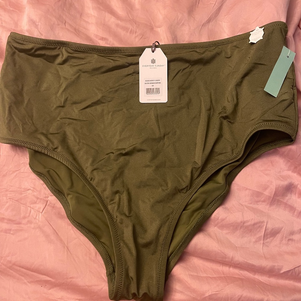 Everyday Sunday high rise bathing suit bottom